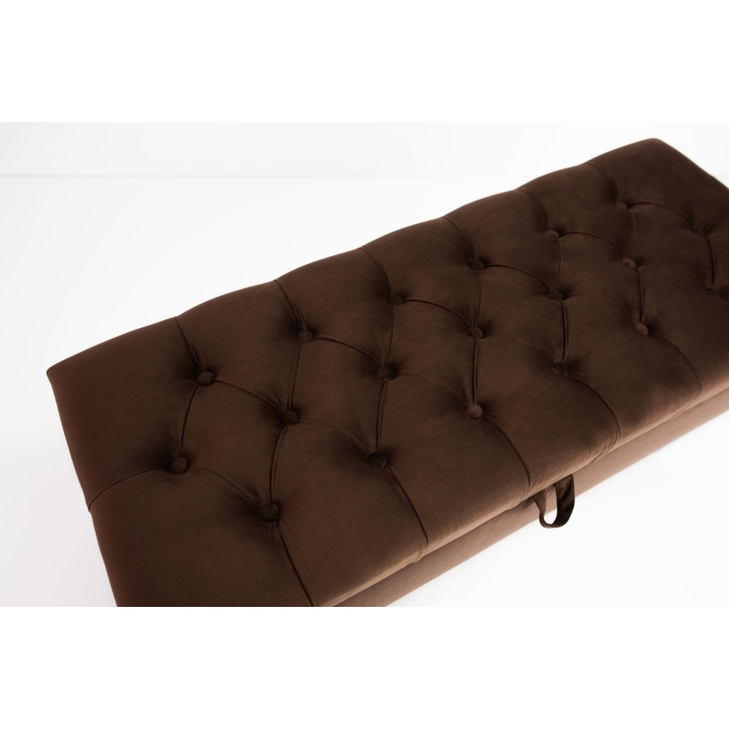 Tufted Storage Bench